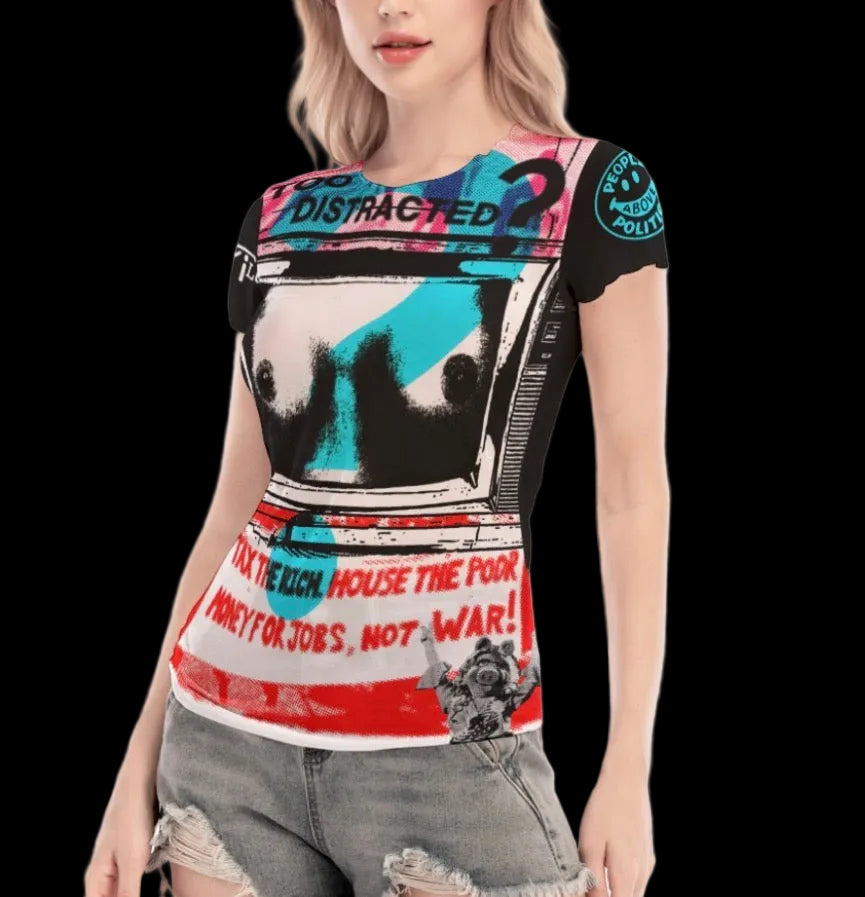 TV Mesh Top Short Sleeve