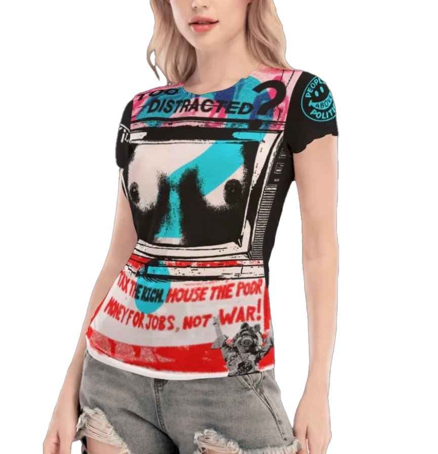 TV Mesh Top Short Sleeve